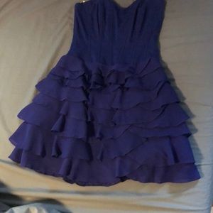 Blue Karen Millen party dress